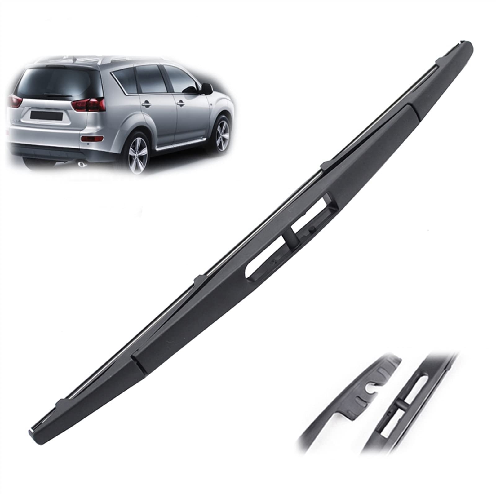 Balai essuie-glace arrière de 12" idéal pour rouler sous la pluie en Peugeot 4007