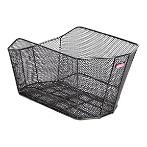 Voraga Verio Fahrradkorb Schwarz 50x30x25 cm