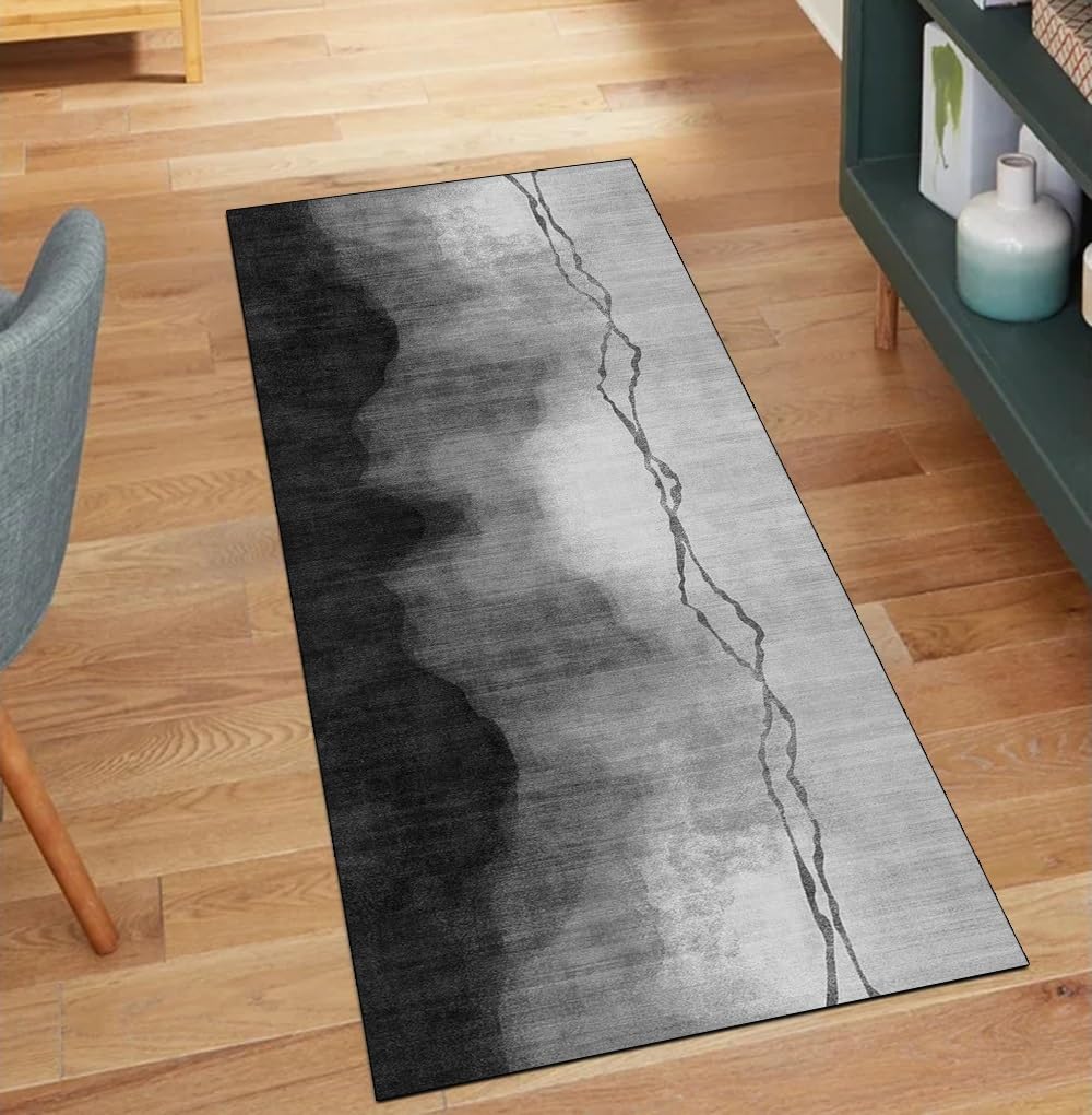 Alfombra pasillo antideslizante lavable para evitar resbalones en casa