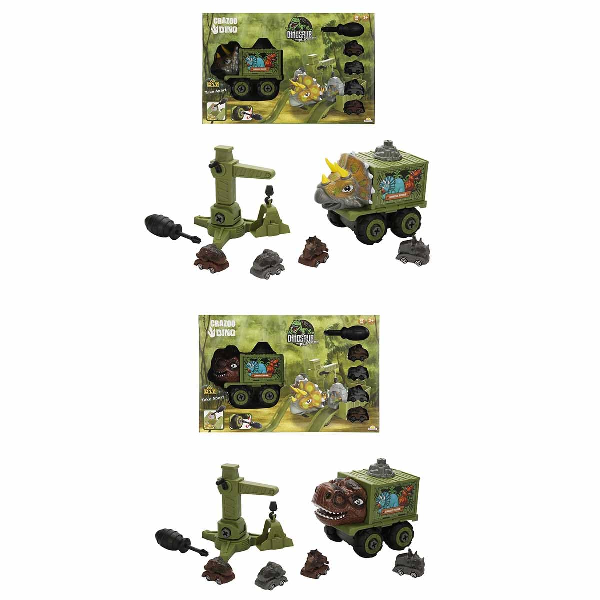 Sök Tak Dinozor T-Rex/Triceratops 27 parça 2 adet