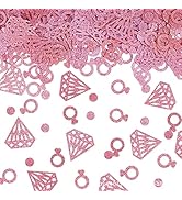 Hen Party Table Decorations, Rose Gold Hen Do Decorations,Hen Party Confetti Wedding Party Table ...