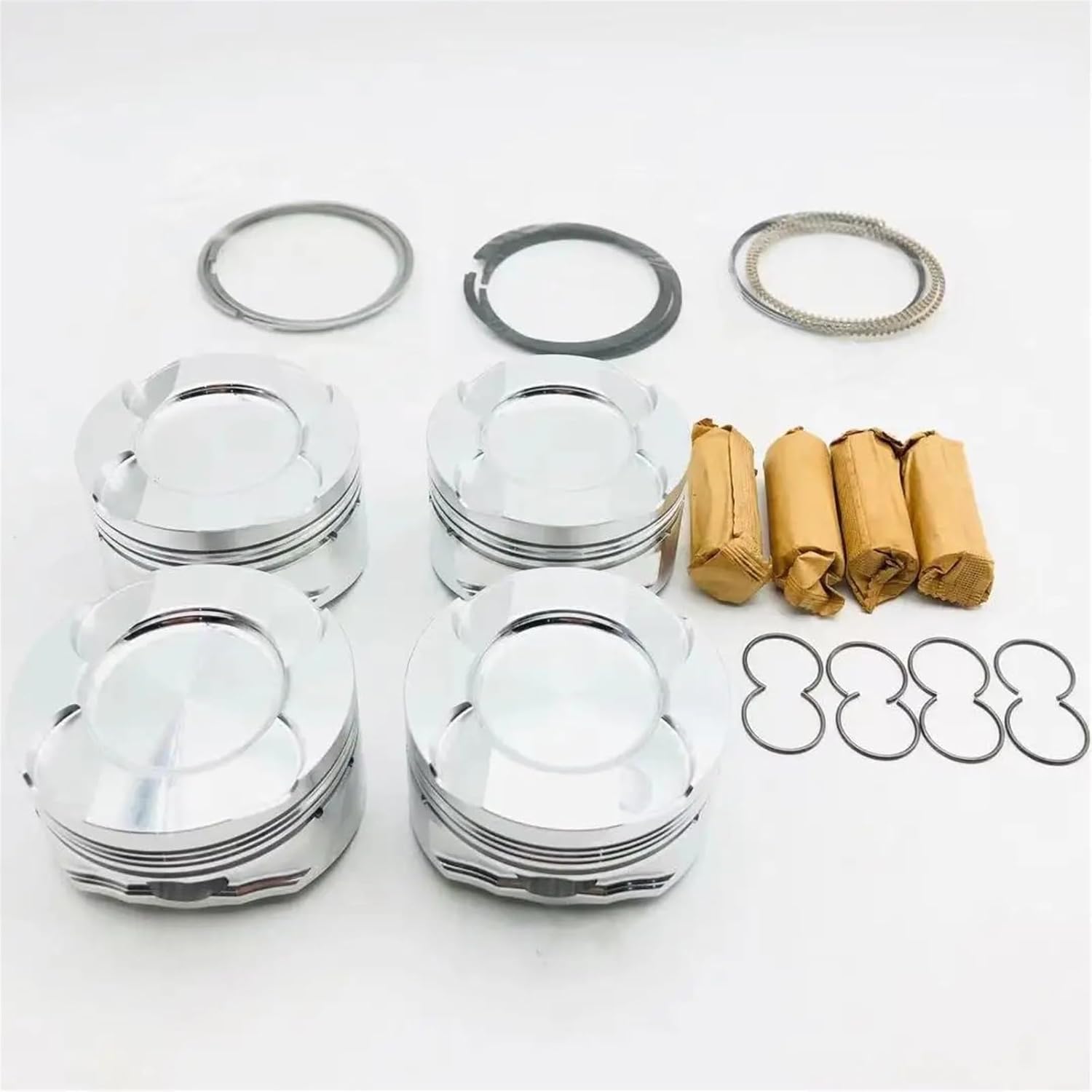 N20 Forged Piston Compatible with BMW N20B20 228i 328i 528i X1 Z4 84mm CR 10:1 (Color : Moly Coated)