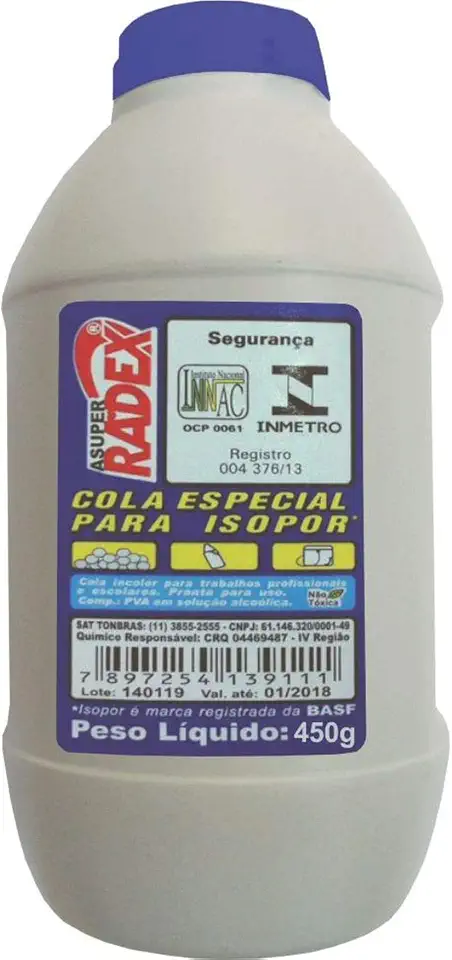 Cola Para Isopor Asuper Isopor 450G - 48668