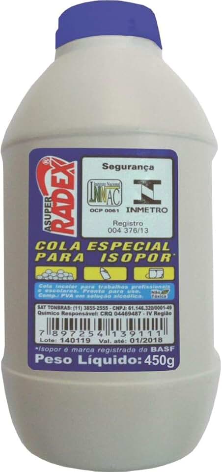 Cola Para Isopor Asuper Isopor 450G - 48668