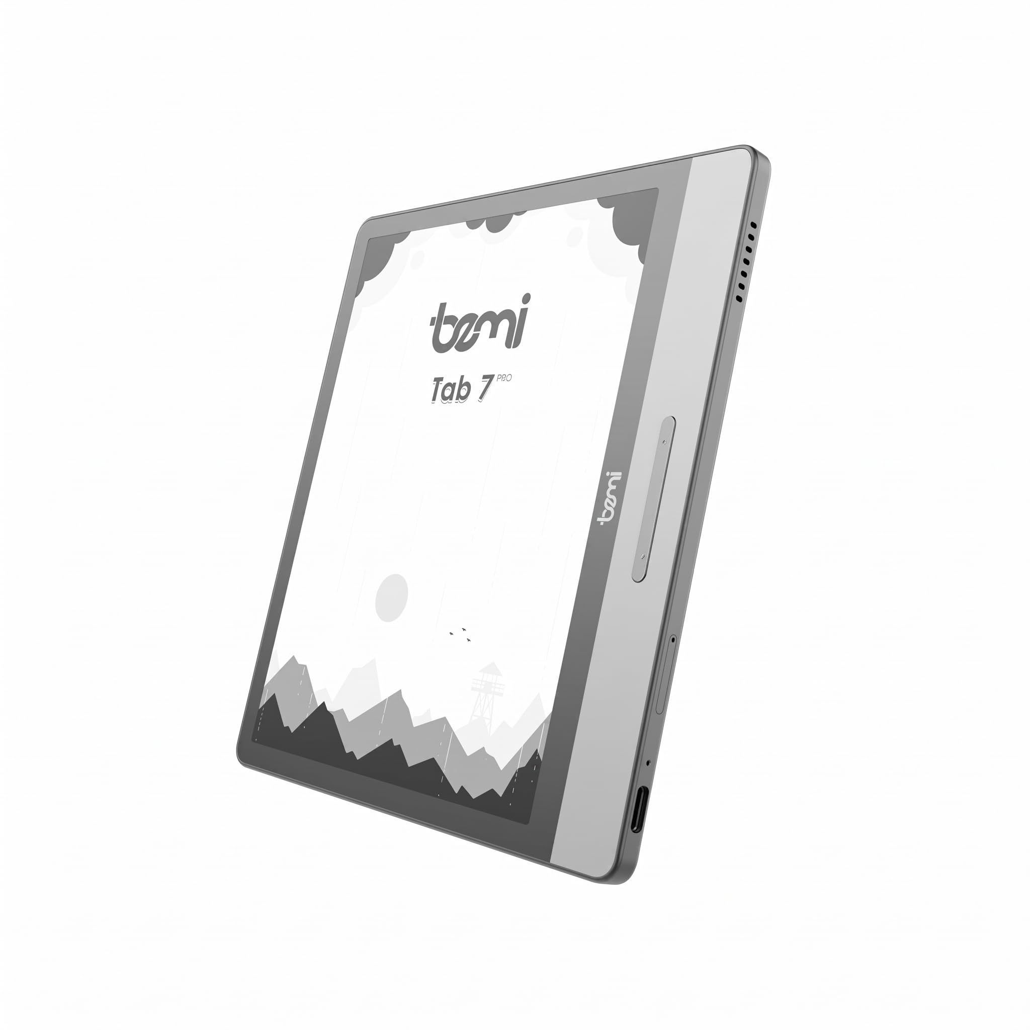 Bemi Cognita Tab 7 Pro Czytnik E-booków 7" E Ink Carta 300 PPI Android 11 Wi-Fi 5 Bluetooth 32GB Smukły 6,5 mm Ciemnoszary