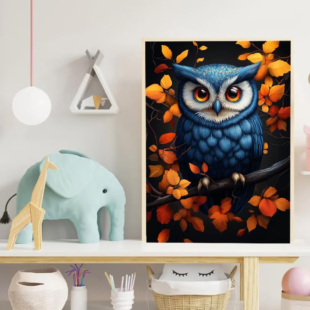 DIY 5D sowa diamentowe zestawy artystyczne dla dorosłych, malarstwo diamentowe, drzewo dimond, sztuka, zestawy rzemieślnicze dla dorosłych, kwadratowe pełne wiercenie diamentowa sztuka, mozaika dla