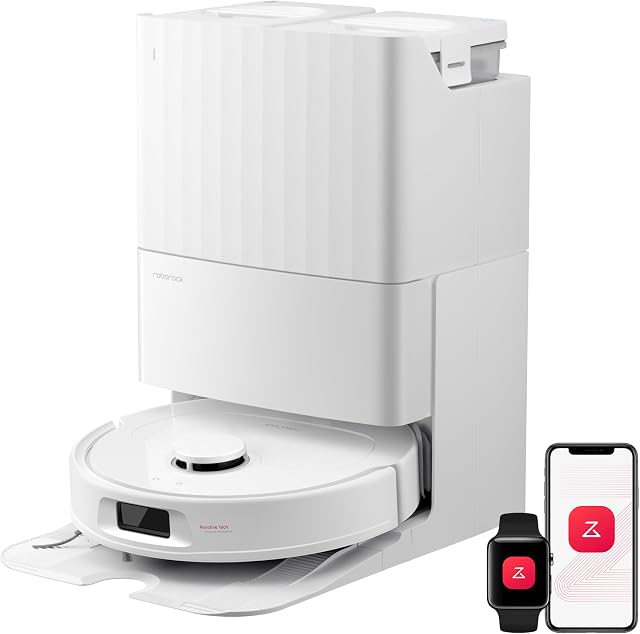 roborock Qrevo S Pro Robot Aspirateur Laveur 18500 Pa, An…