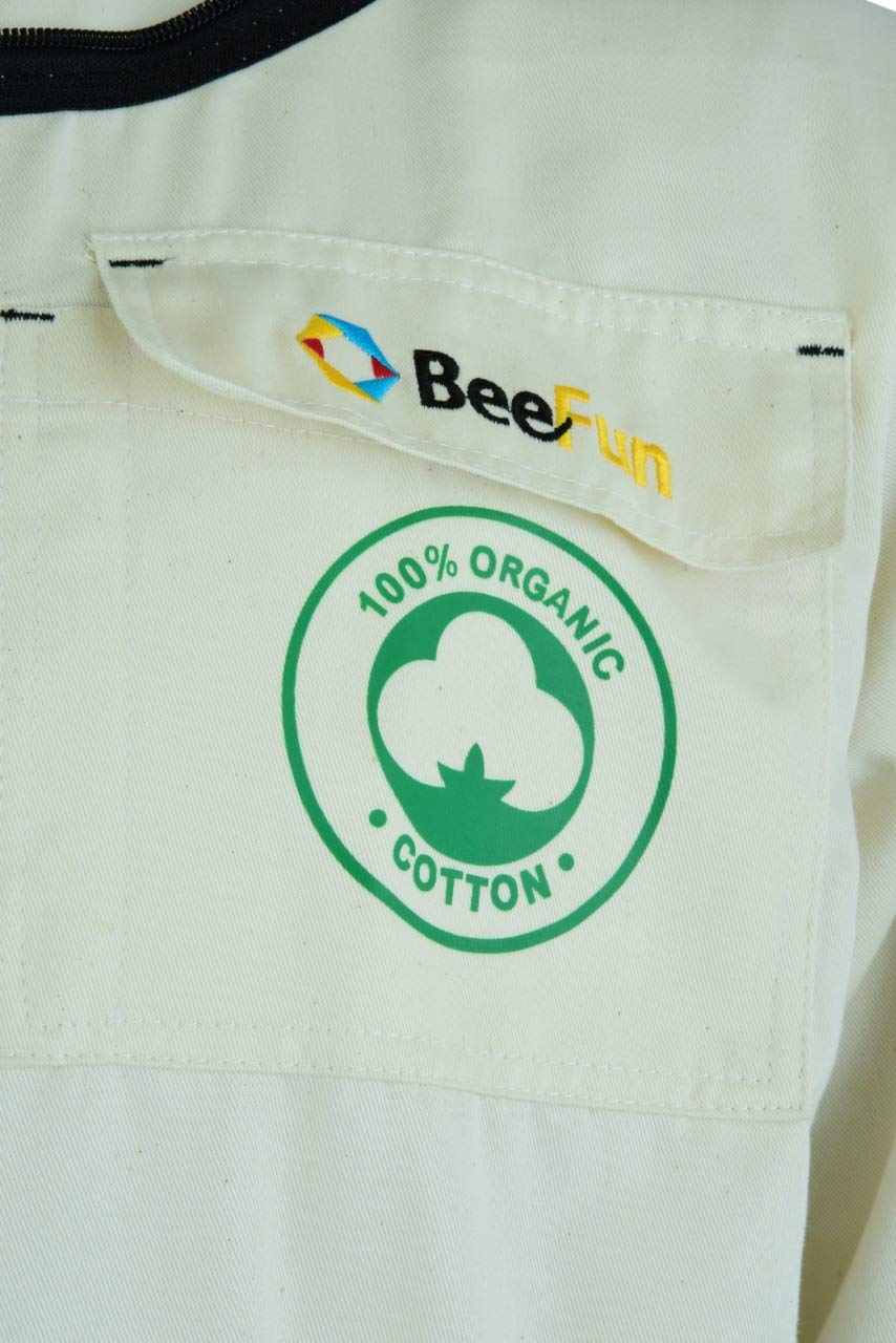 Imkerjacke Deluxe Bio-Baumwolle - BeeFun®: XXL
