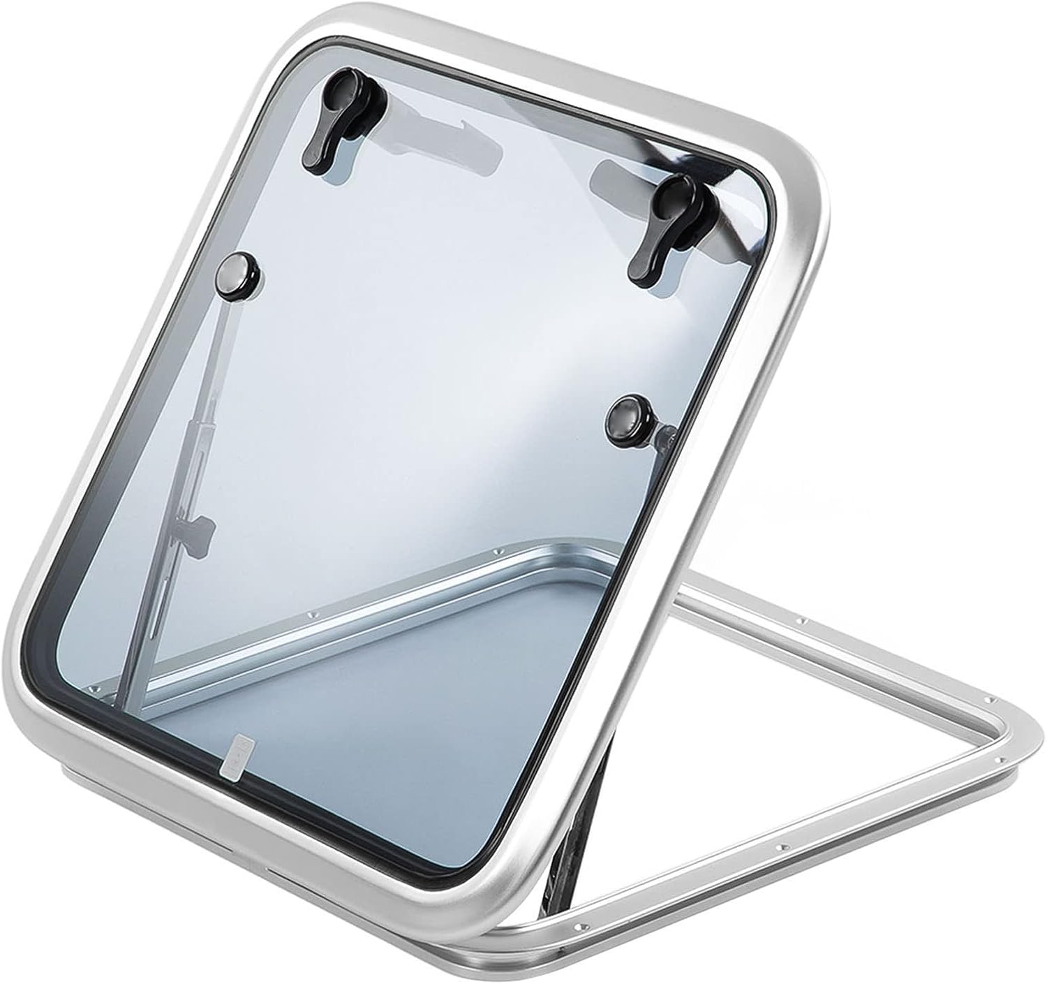 Fityle Marine Bullauge Aus Aluminium - Wasserdichtes Bootsfenster 30,1x15,4cm Mit Acryl