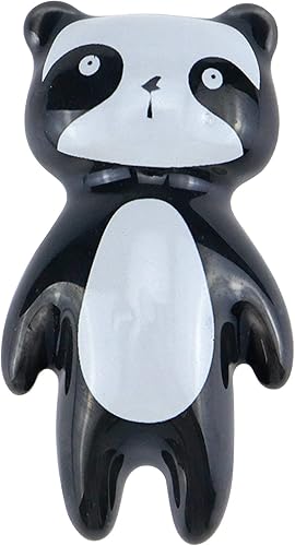 Miniatura 2 de WDONAY Perillas de gabinete con diseño de panda, perillas creativas de animales, pomos de cajones de dibujos animados para niños, para dormitorio,