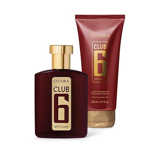 Combo Eudora Club 6 Spotlight: Desodorante Colônia 95ml + Loção Hidratante Corporal 200ml