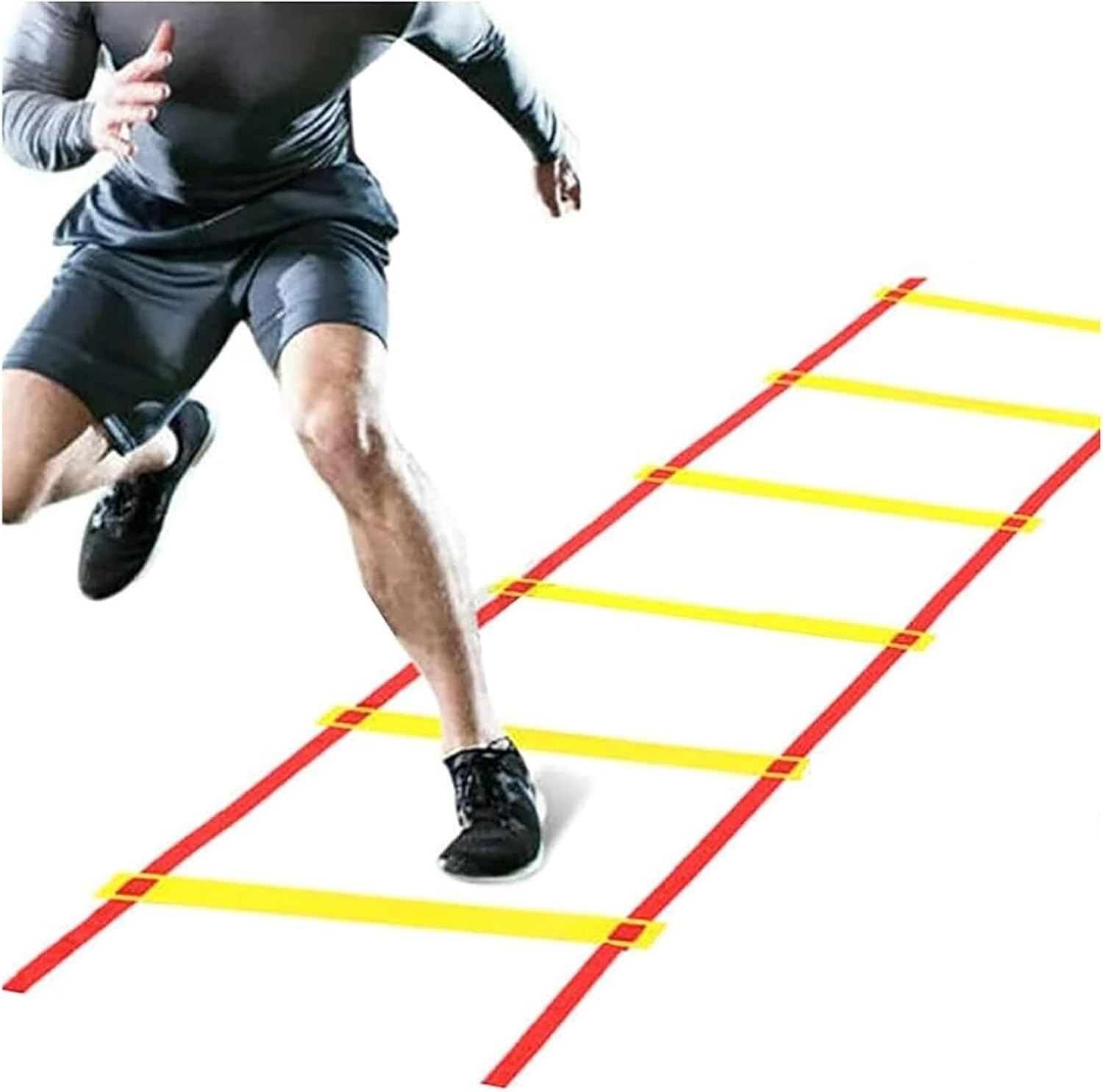Agility Ladder, Speed Ladder, Football Flexibility Training Jumping Ladder, Home Fitness Footwork Sport Equipment