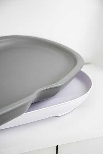 Miniatura 27 de Ubbi Cambiador para bebé, fácil de limpiar con base desmontable, ligera, espuma impermeable, incluye correa de seguridad y pies antideslizantes