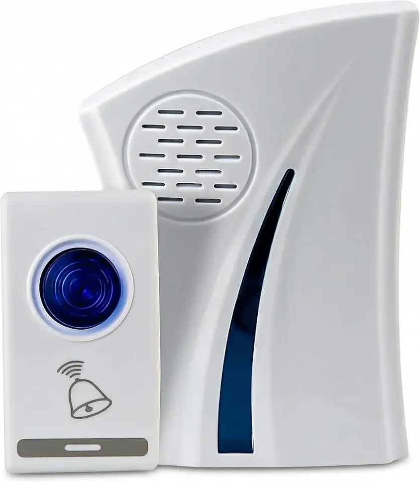 Campainha Sem Fio Longo Alcance Sem Fio Wireless Várias Musicas Idosos 127-220V Uso Interno e Externo