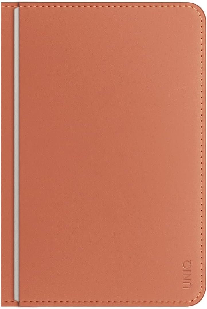 UNIQ BELMONT PASSPORT HOLDER WITH RFID-BLOCKING - LICHE (TERRACOTTA/IVORY)