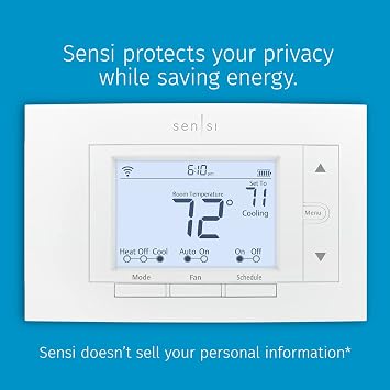 Mighty Mule MM371W Automatic Gate Opener, Smart and Solar Ready & Emerson Sensi Wi-Fi Smart Thermostat for Smart Home, DIY, Compatible with Alexa, Energy Star Certified
