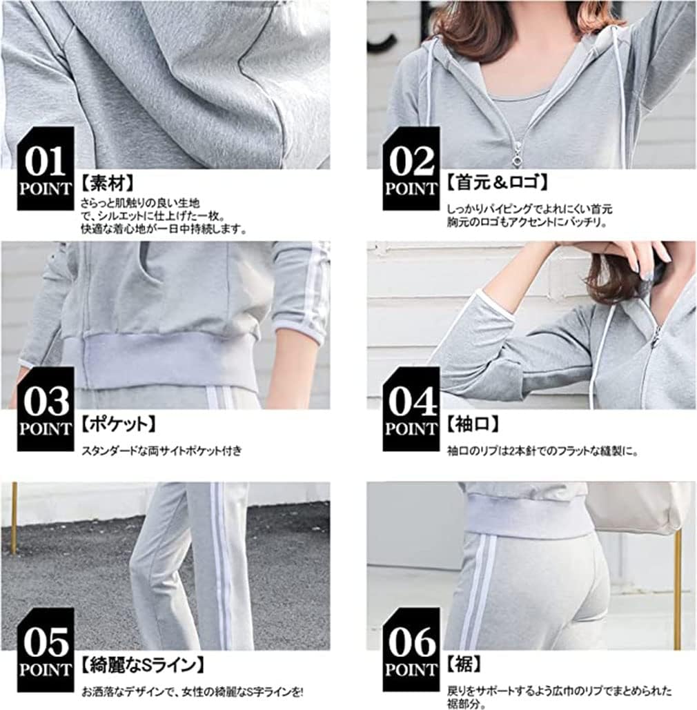 BARYPORY] 上下セット 迷彩柄 パーカー ジャージ メンズ スウェット 長袖 スポーツウェア ルーム トレーニングウェア BARYPORY]  ジャージ メンズ 上下 ランニングウェア スポーツウェア セットアップ ラインジャージ 上下セット パーカー BARYPORY] 上下セット 裏起毛  ... [BARYPORY] 上下セット レディース スウェット セットアップ パーカー ゆったり ルームウェア ジャージ トスポーツ ウェ