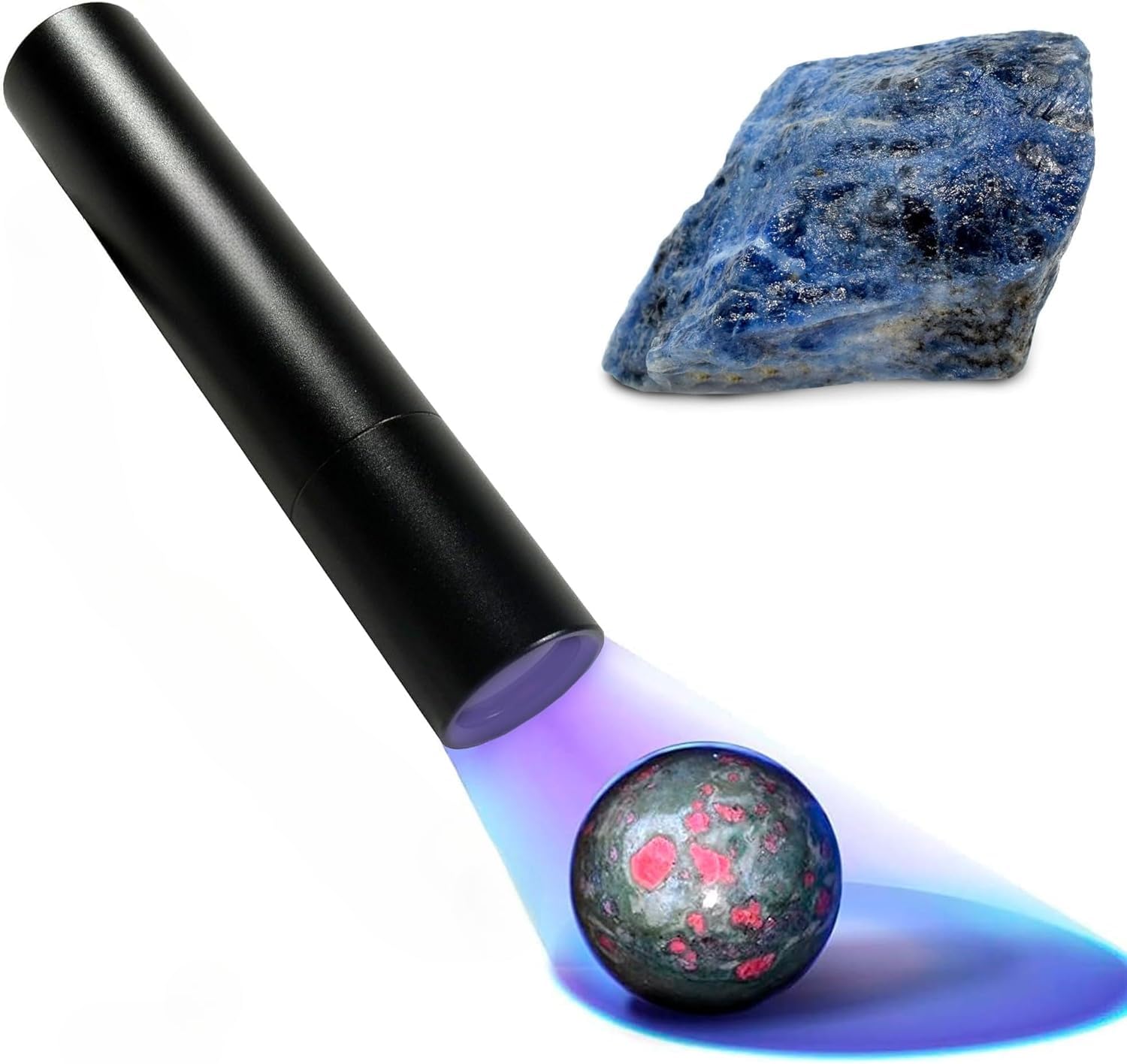 Luteti 365nm Small UV Torch Light 3W USB C Rechargeable Mini Black Light Money Detector for Resin Curing, Pet Urine Detection, Scorpion, Fishing,Minerals,Leaks,Cure Glue with Built-in Battery-image-26