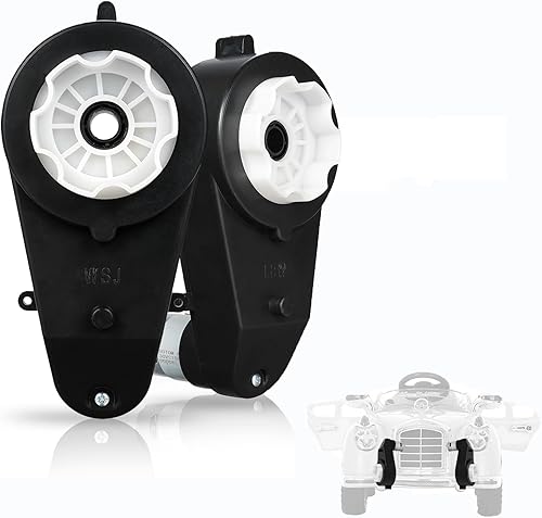 Miniatura 9 de Caja de cambios para niños, 2 unidades, 550, 12 V, motor de 30000 rpm, RS550, 12 V, con caja de engranajes, piezas de repuesto para niños