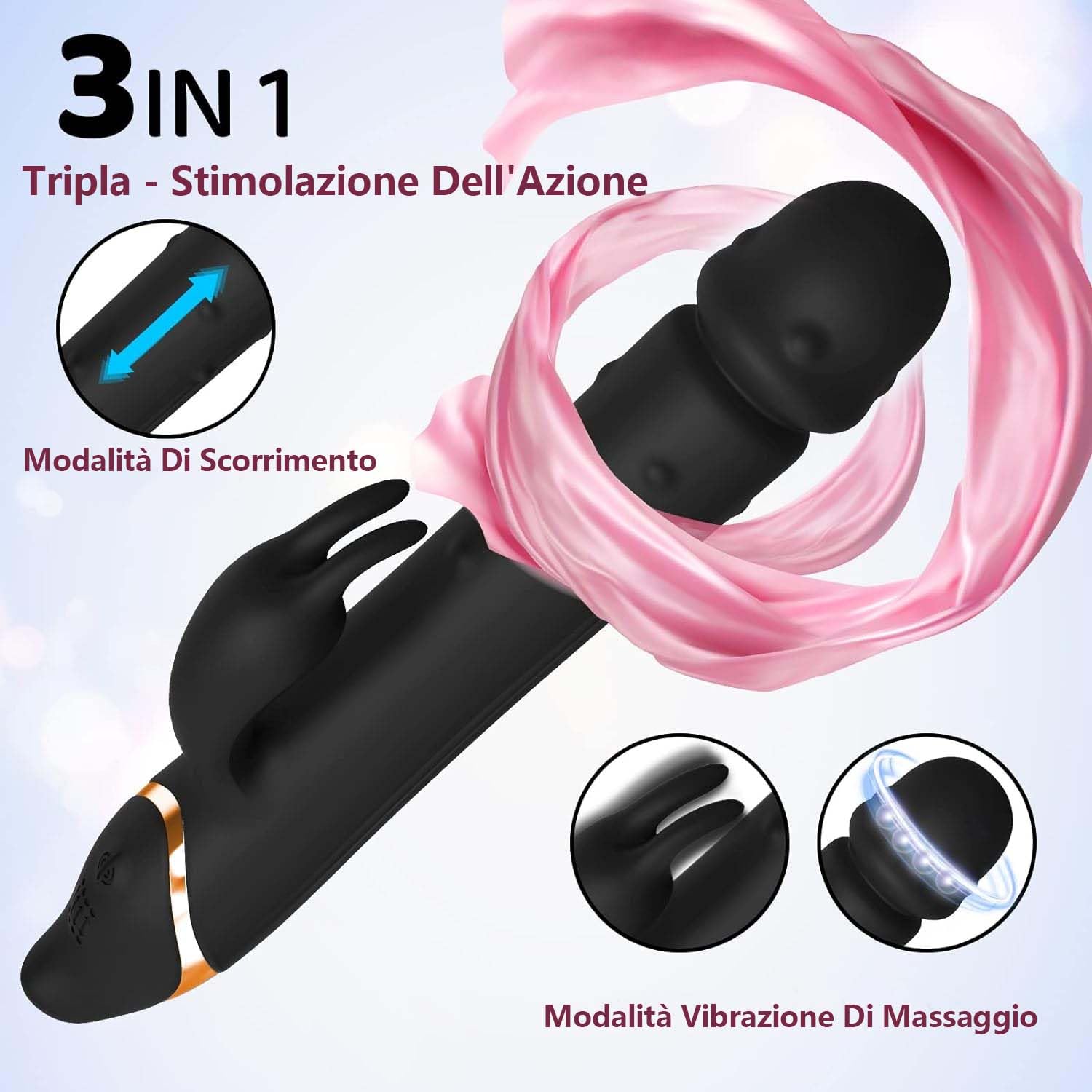 Massaggio Plug-Anälesḙx-Tỏy Elettrico Sḙx-Tỏy per Víbrâtóreper-Dónnà-Reàlîstîco V𝚒brâtōri-Cl𝚒dōr𝚒de-Dōnnâ Vîbrànte-Donnà Séxtóysdōnna Profondo-FDG7