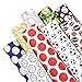 David Angie Ball Football Baseball Volleyball Printed Faux Leather Sheet 9 Pcs Assorted 8" x 13" (20 cm x 34 cm) Sports Theme Leather Fabric for Bags Earrings Making DIY Projects (Pattern A)