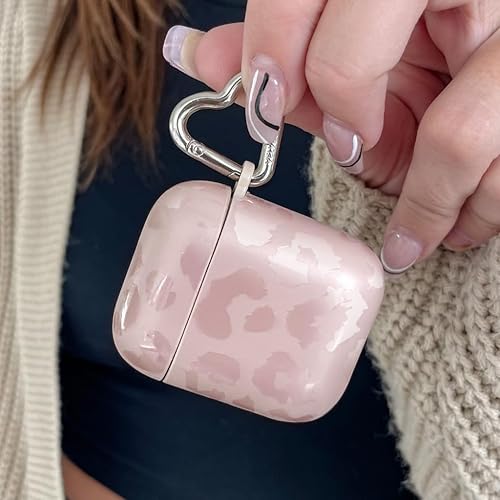 Miniatura 2 de Velvet Caviar AirPods Pro Funda con llavero - Fundas protectoras rígidas compatibles con Apple Airpod Pro (leopardo nude)