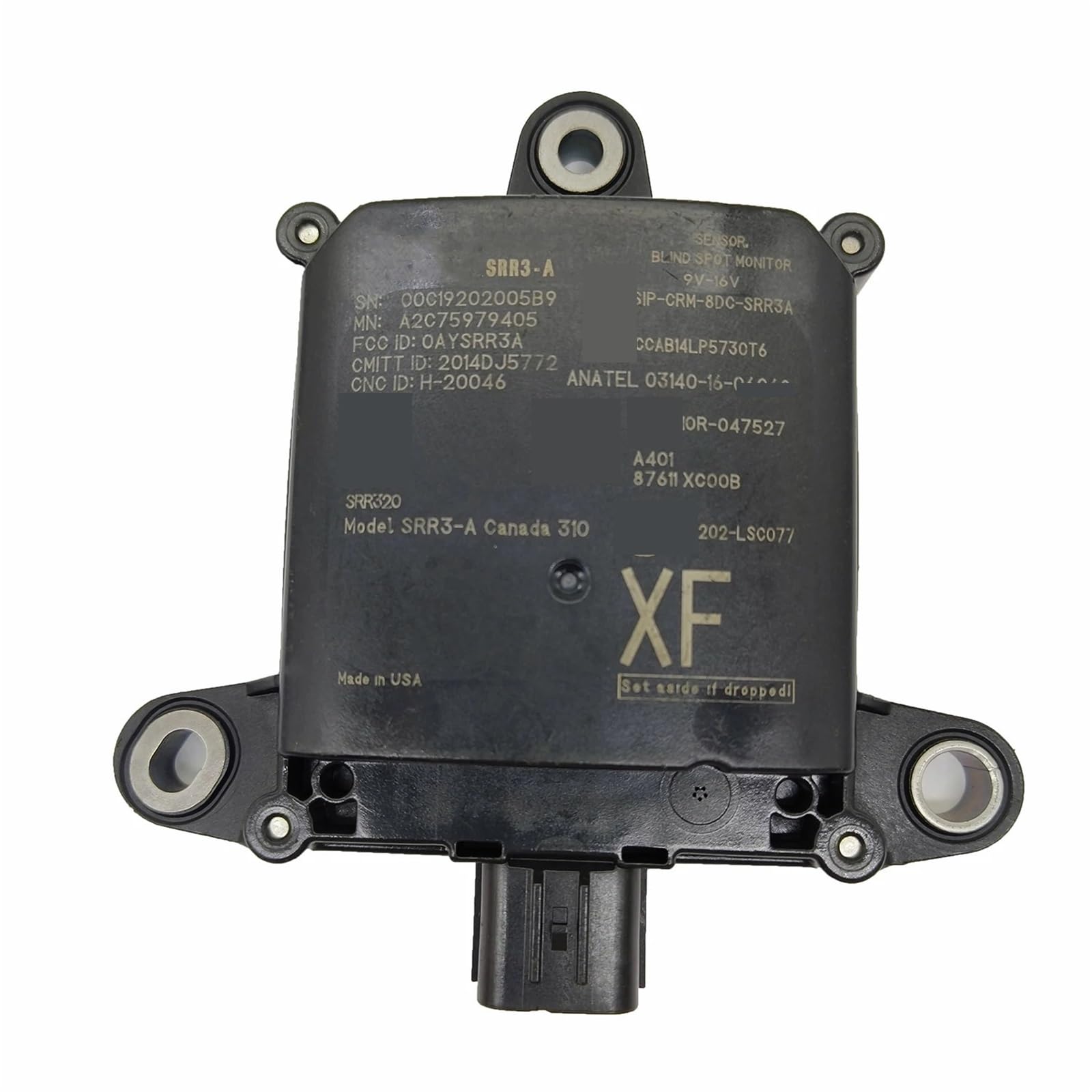 Módulo Sensor de Radar para monitorización de Punto Ciego 87611Xc00B Módulo Sensor de Radar para monitorización de Punto Ciego