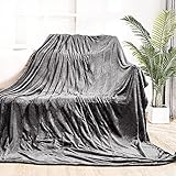 Electric Heated Blanket Full 72"x84" Oversized Flannel Heated Blanket for Whole Body Warming, ETL an