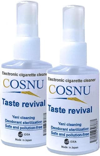 El limpiador exclusivo para iQOS, COSnu 1.7 fl oz × 2 líquido de limpieza total de 3.4 fl oz