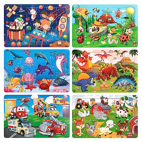 Schmidt Spiele Puzzle Veicoli E Traffico 60 Pezzi Per Bambini Dai 5 Anni - Multicolore, SCH56309