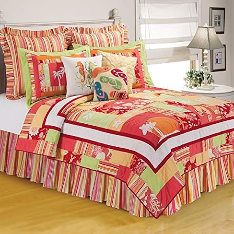 C&F Home Tropical Paradise Twin Quilt Cover