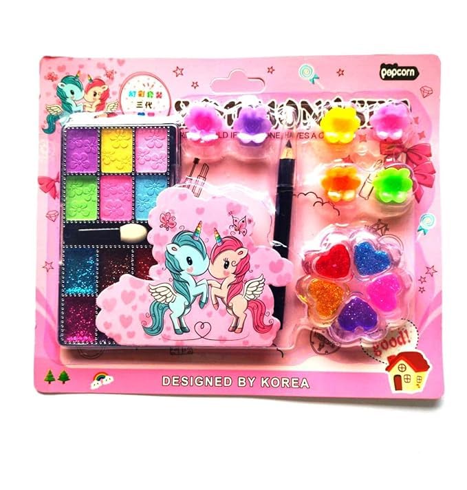PARTEET Kids Beauty Set Toy for Girl, Toys for Girl Real Washable Makeup Girls, Safe & Non-Toxic Girl Makeup Set for Age 3-12 Year Old Christmas & Birthday Gift (Pack of 1) (B0DFWNHJ5P) Amazon Price History, Amazon Price Tracker