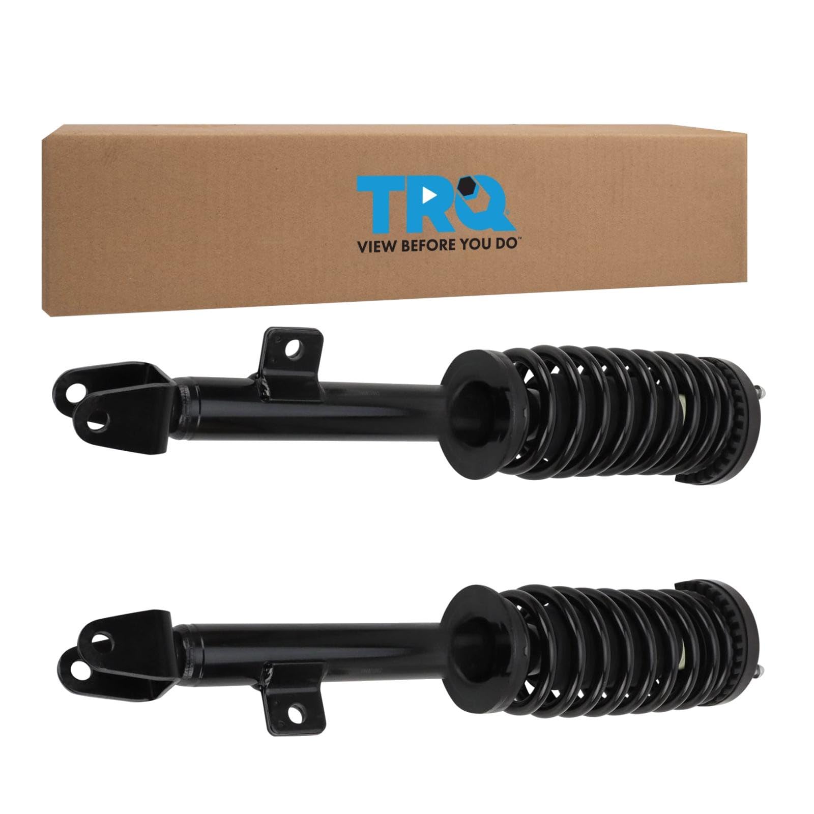 TRQ Front Shock &amp; Spring Assembly Set Compatible with 05-10 Chrysler 300 Dodge Charger Magnum