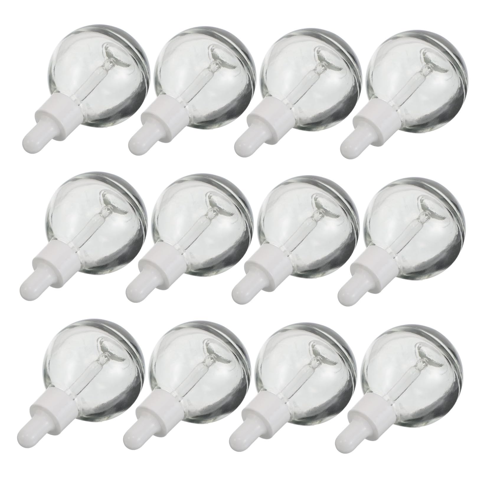 VANZACK 12 Piezas Frasco Gotero Esférico de Aceite Esencial 30ml