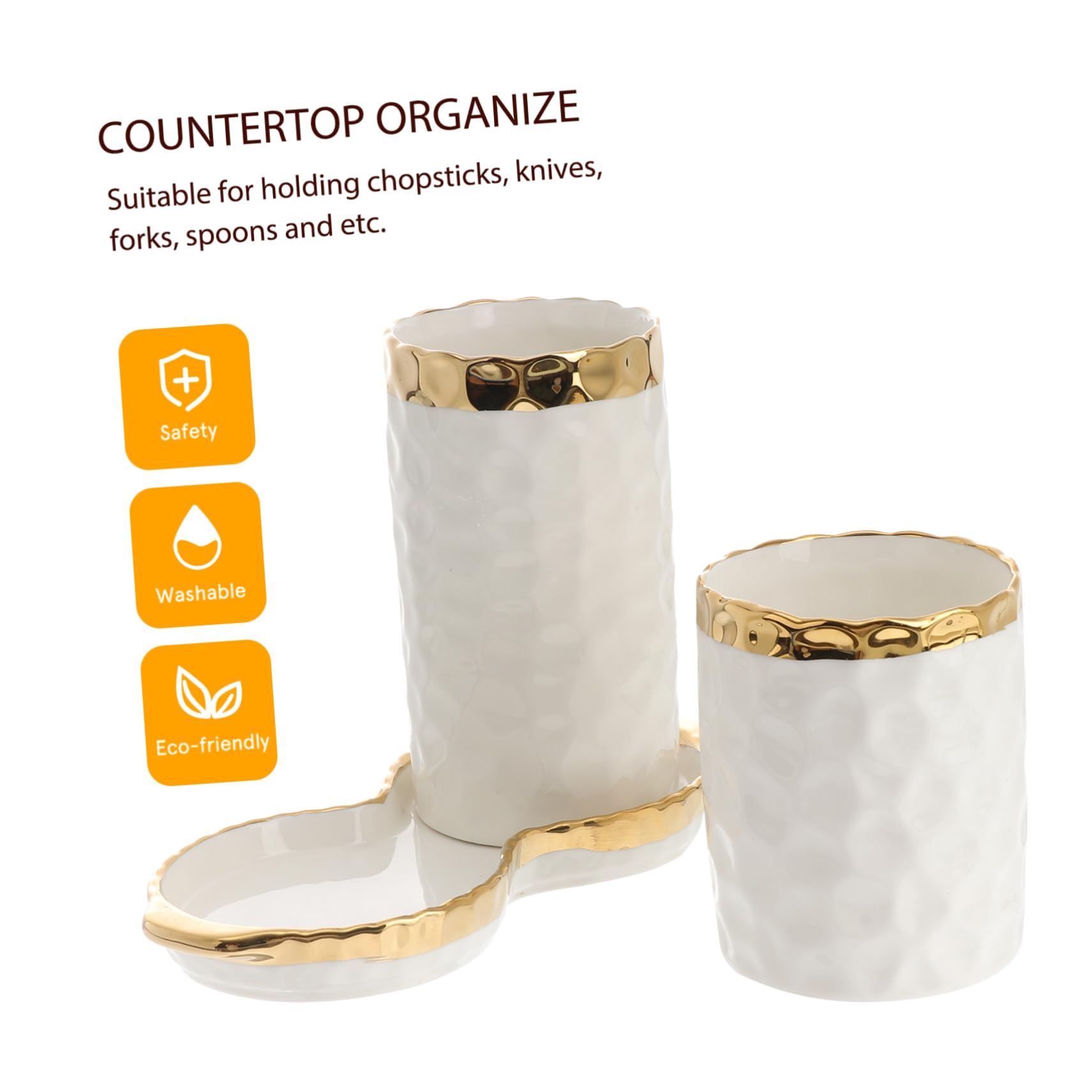 Cabilock Support Pour Ustensiles De Cuisine Rangement Pour Ustensiles De Cuisine Support Pour Drainage Pour L'organisation De