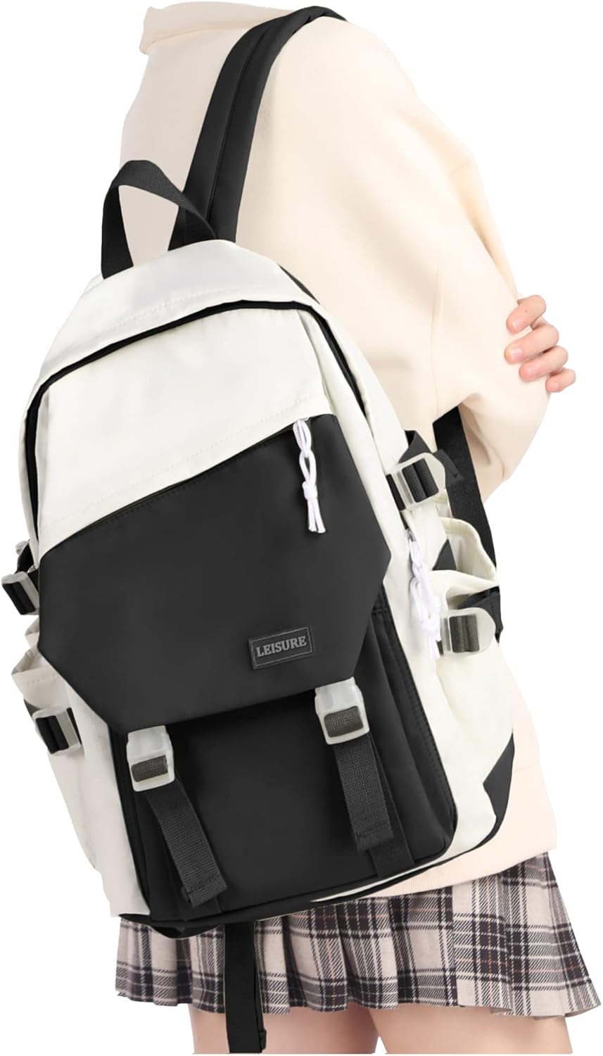 UPPACK Black small backpack for women aesthetic college