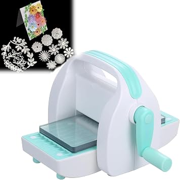 Mini Manual Die Cutting Embossing Machine, Portable Die Cutting and Embossing Machine, for DIY Arts & Crafts, Scrapbooking, Card Making and Crafting