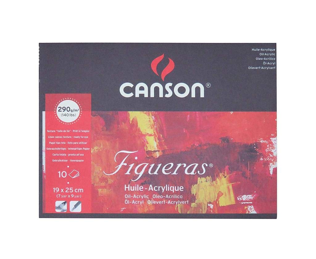 Block Para Óleo 10 Hjs, 290 G/m2 38 X 46 Cm -canson Figueras | Cuotas sin interés