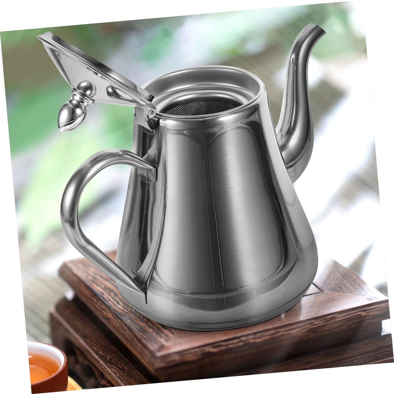Alipis 2piezas Inoxidable Con Infusor Extraíble Hervidor Para y Bolsas De Para y De Infusiones