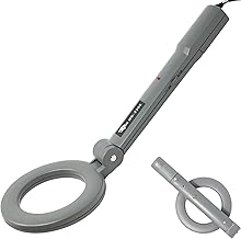 TIGER High Sensitivity Metal Detector Handy + Foldable with Sensitivity Adjustment for Event Security Quality Control Commercial Use Metal Detector Metal Finder Concert Inspection