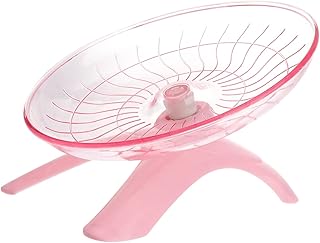 NOLITOY 3 Peças Roda De Exercício Pequenas Criaturas Brinquedos Chinchila Roda Gerbil Roda Planador Animais De Estimação Brinquedos Brinquedo De Esquilo Disco De Corrida Brinquedo De