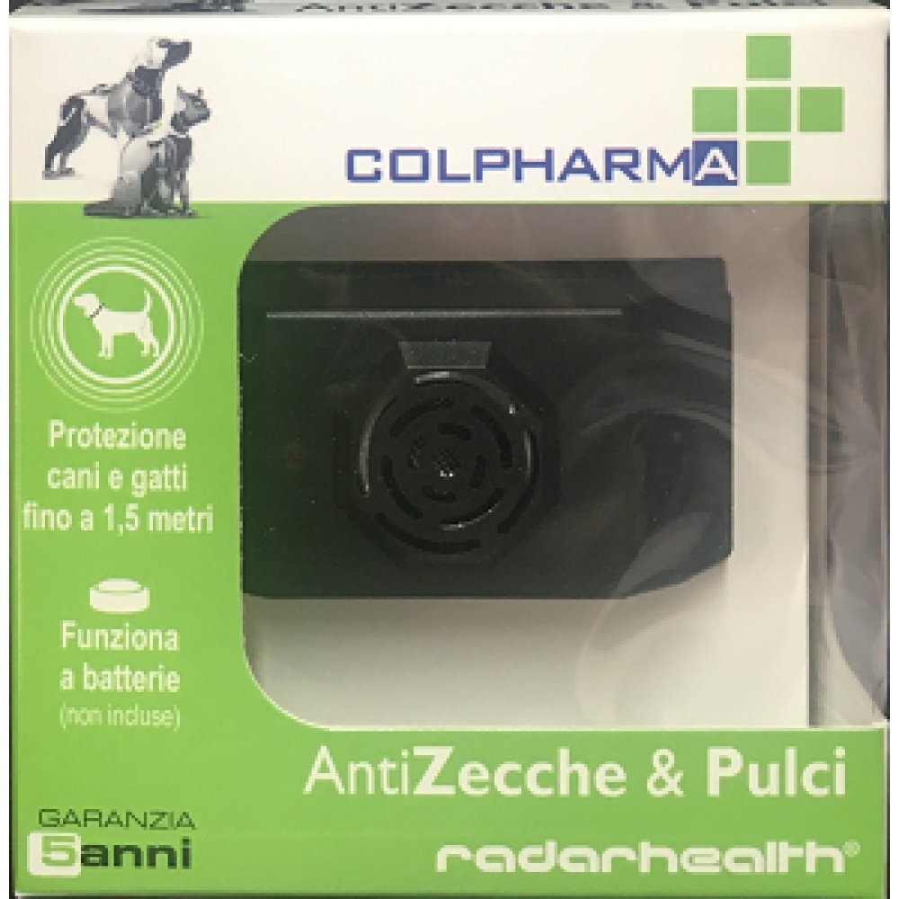 Colpharma Antizecche Antipulci per Cani e Gatti a Ultrasuoni