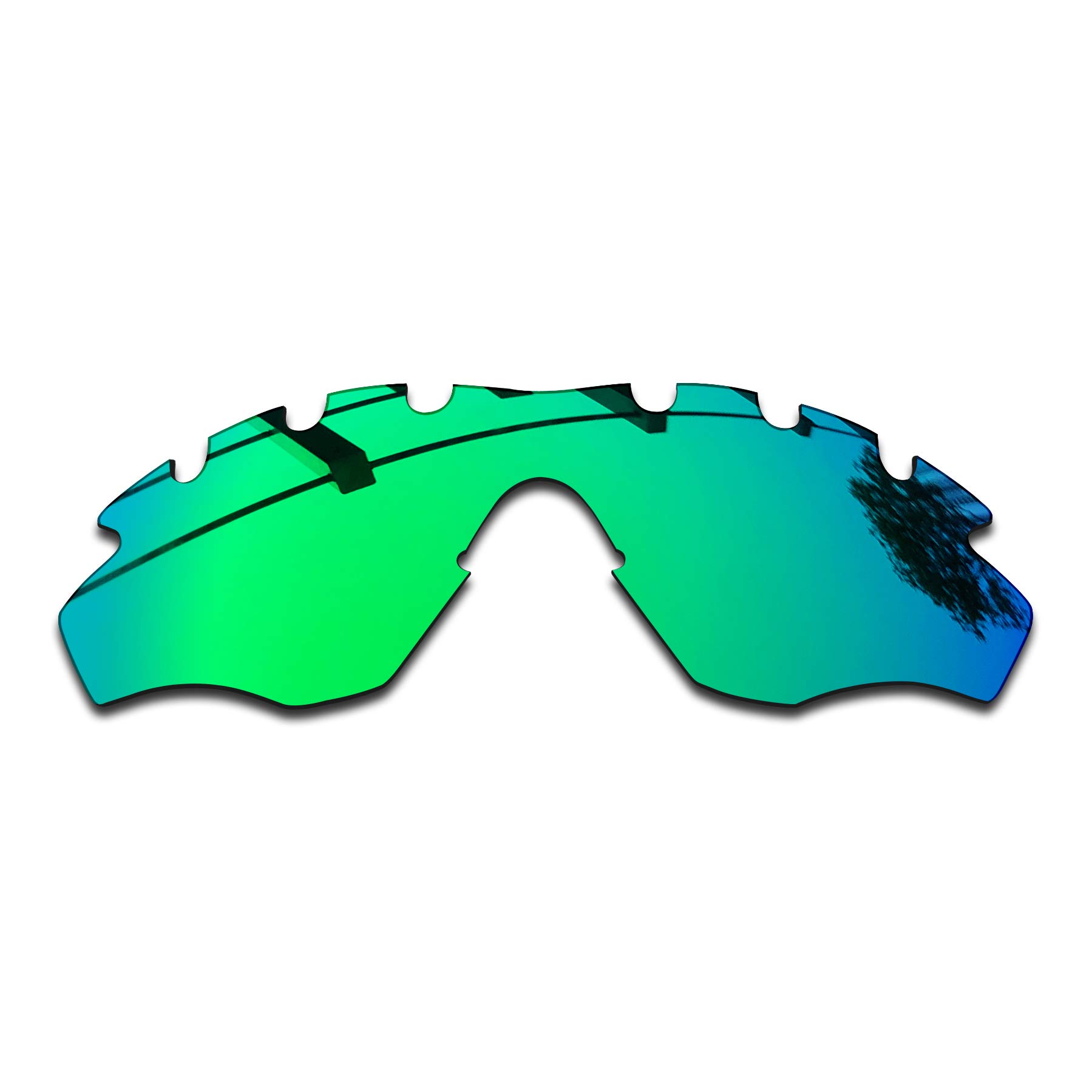 SEEABLEPremium Polarized Mirror Replacement Lenses for Oakley M2 Frame Vented OO9212 Sungl - Jade Mirror