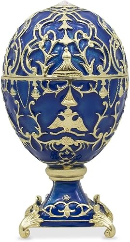 Miniatura 5 de BestPysanky Huevo de Pascua Imperial Real de Tsarevich 1912