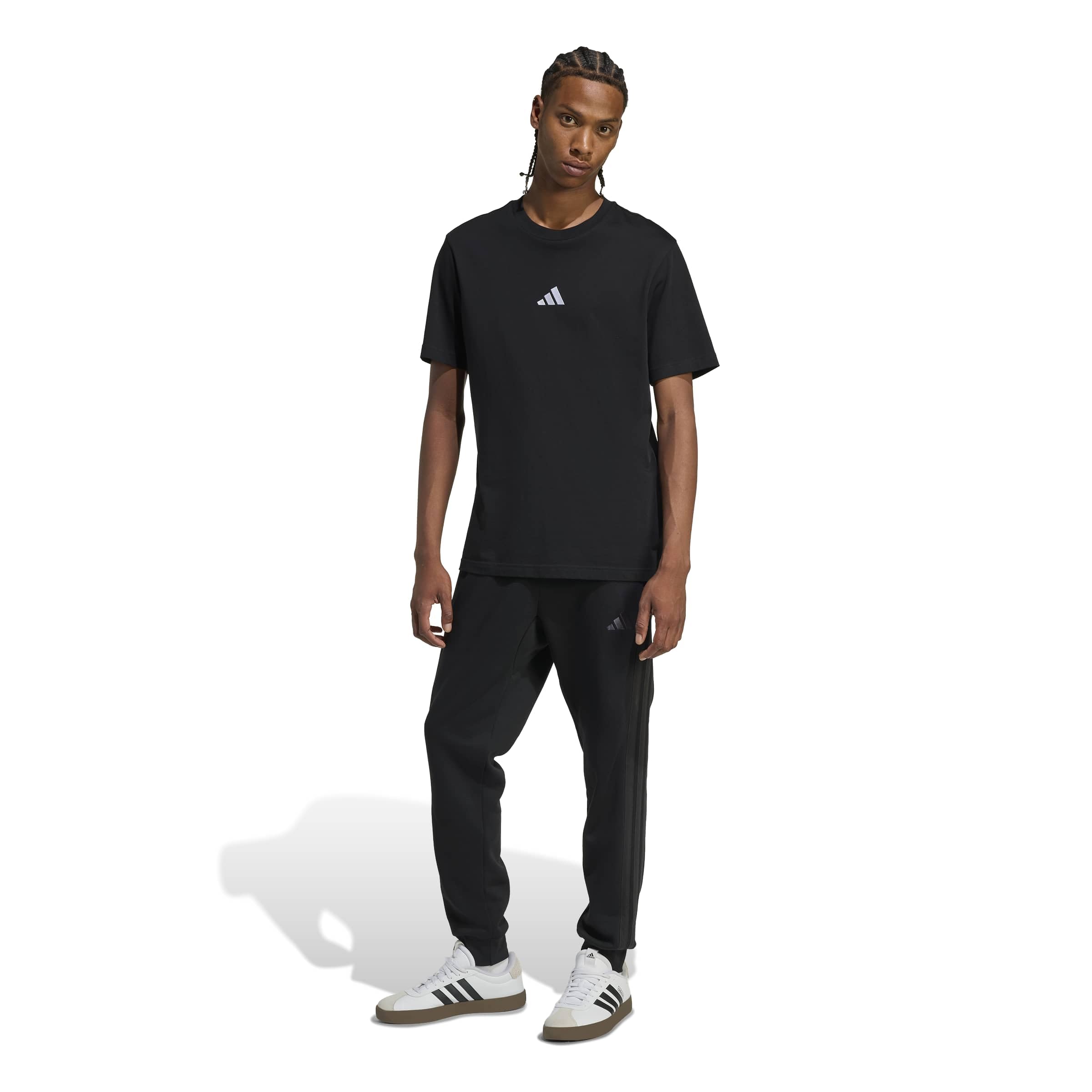 Adidas Homme Essential Three Stripes Fleece Pant