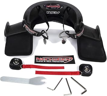 Necksgen NG23 Head & Neck Restraint Small Quick-Release SFI 38.1 2 Belts