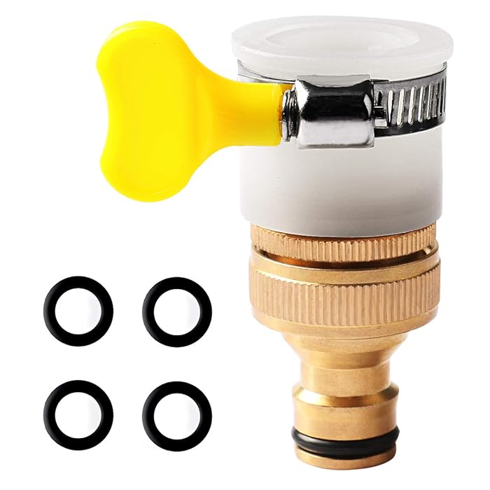 Buy Onarway Mixer Tap Connector 1/2 & 3/4 Inch 2in1 Universal Female