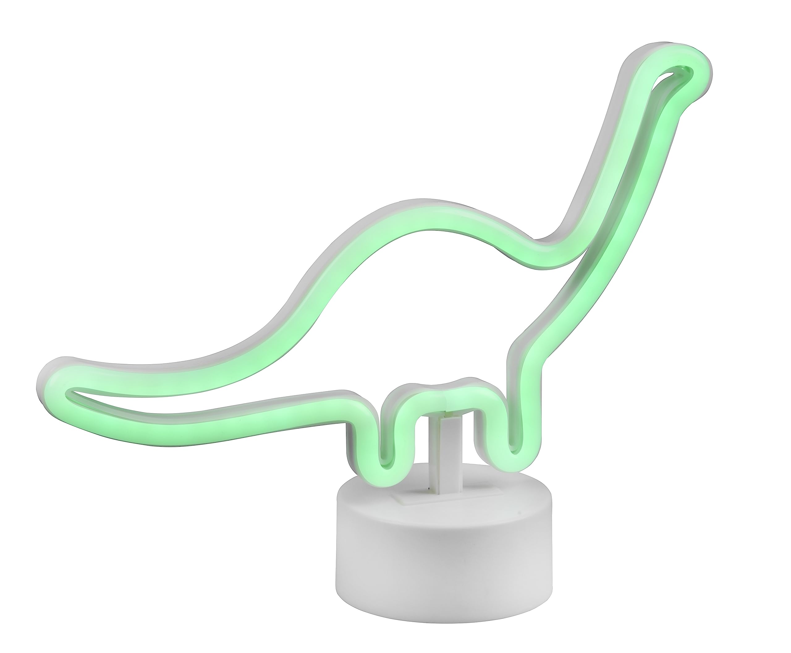 Reality, Sobremesa, Bronto incl. 1 x LED,​SMD,​1,​6 Watt,​17 Lm. Cuerpo: Plástico, Blanco A:​27,​0cm, L:​8,​0cm, A:​20,​5cm, Ø:​8,​5cm Interruptor,​Conexión USB,​IP20