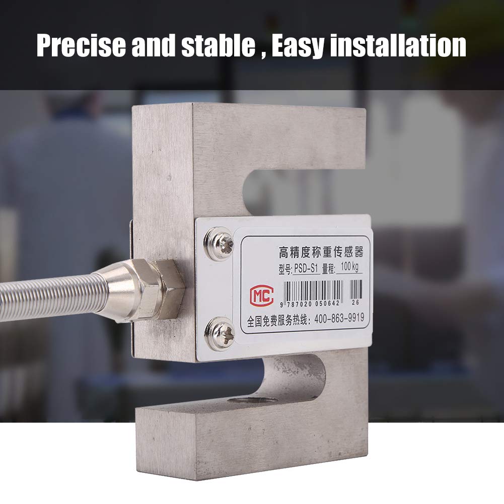 Gewichtssensor PSD-S1 S-type Drukkracht Load Cell Weegschaal Sensormodule met kabel voor mengstation en batchmachine(300kg Gewichtssensor PSD-S1 S-type Drukkracht Load Cell Weegschaal Sensormodule met kabel voor mengstation en batchmachine(300kg