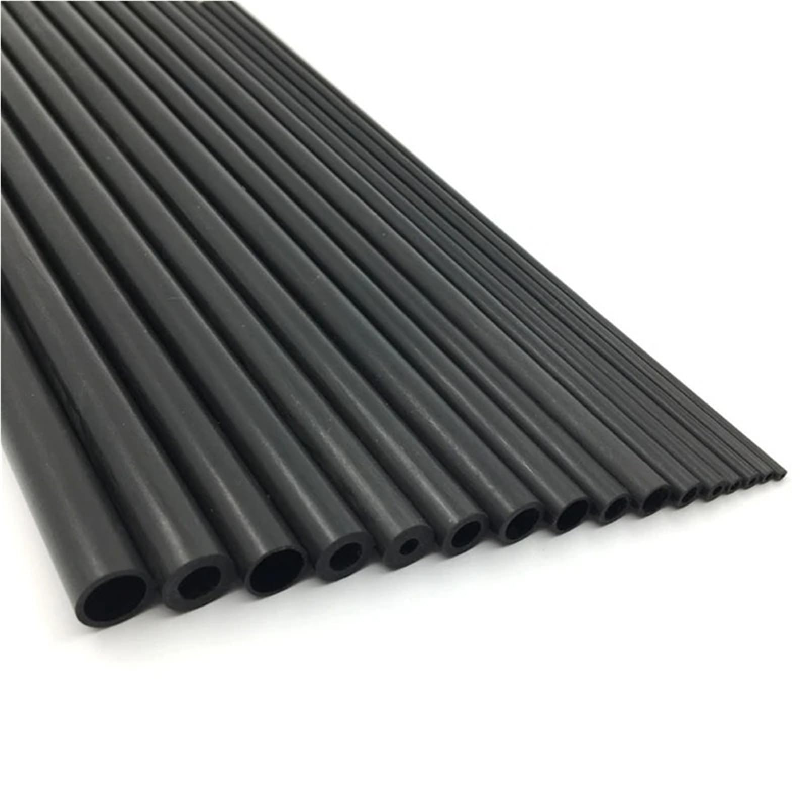 Tubo De Fibra De Carbono Tubo de fibra de carbono de 6 piezas | Varilla hueca de 1,5 mm for avión Quadcopter, longitud del brazo 500 mm(6pcs 5.5x4mm)